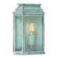 Half Lantern Outdoor Wall Light – St Martins (Verdigris)