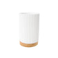 Toothbrush holder Modern, white, H11cm, D7.2cm