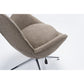 Armchair Dalton SKT-8, brown,104x74x85cm, seat height 45cm