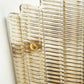 Set of Six Murano Glass Wall Sconces, Art Deco Style, in Stock