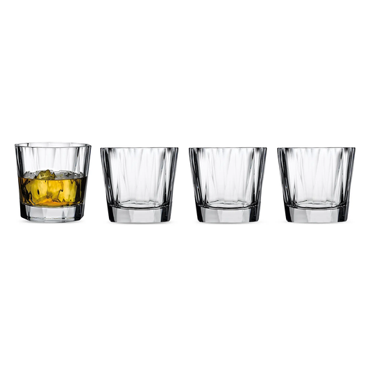Hemingway 4-Piece Whiskey Glass Set