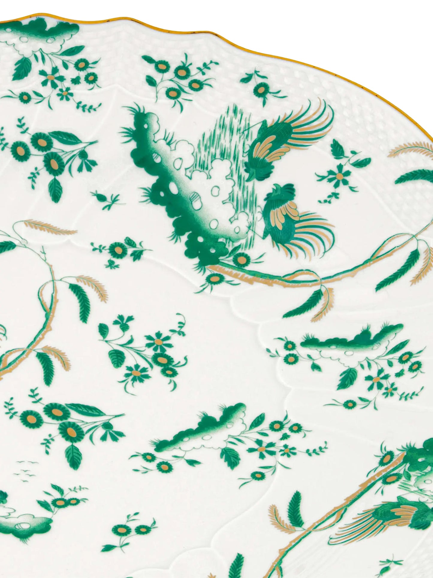 Oro di Doccia Round Flat Plate