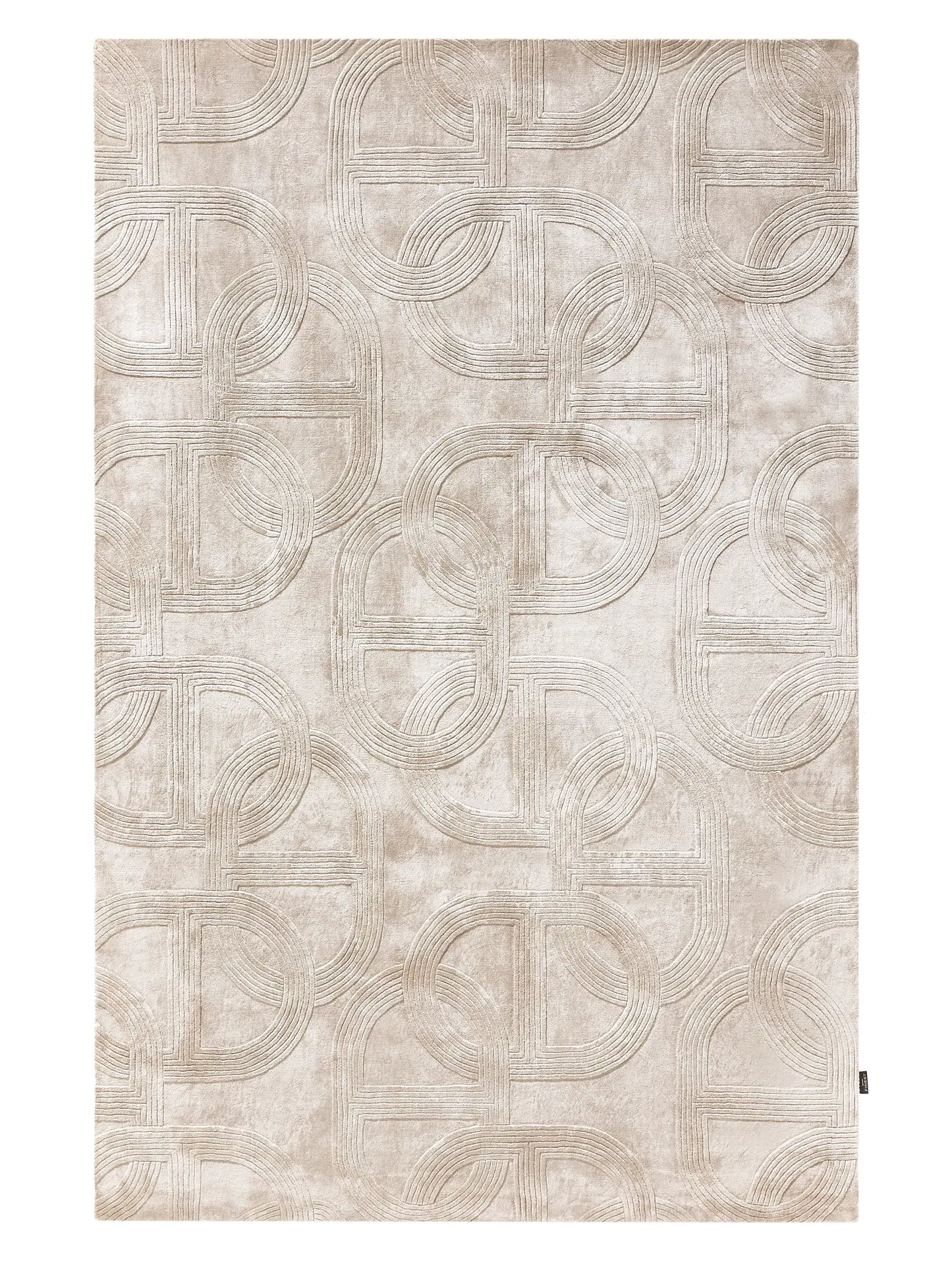 Elisa 100% Lyocell Elisa Beige Rug