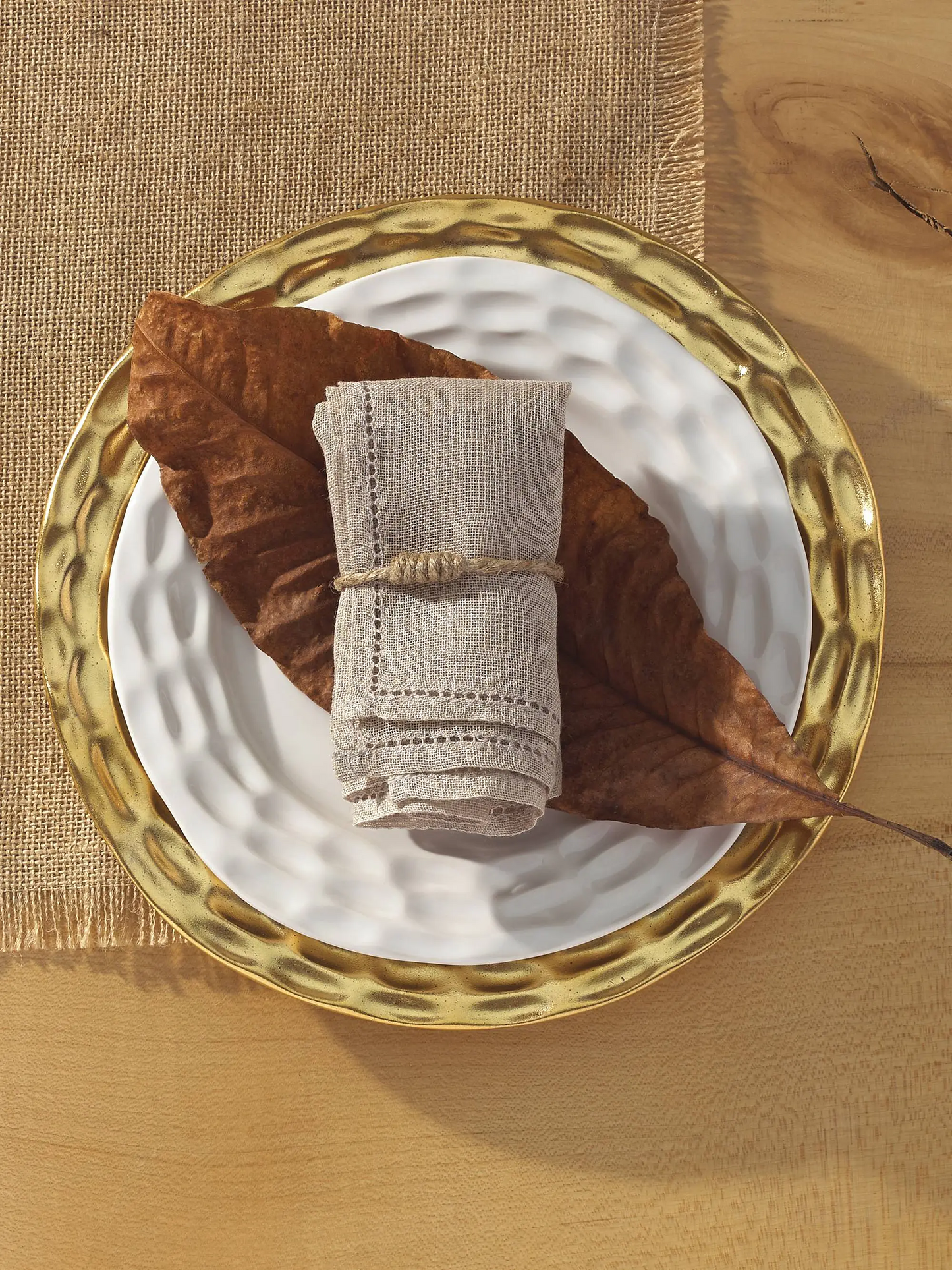 Truro Gold 4-Piece Dinner Plate Set