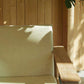 Outdoor Pelagus Lounge Chair in FSC Teak and Weatherproof Sling Fabric