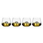 Mirage Whisky 4-Piece Crystal Glass Set
