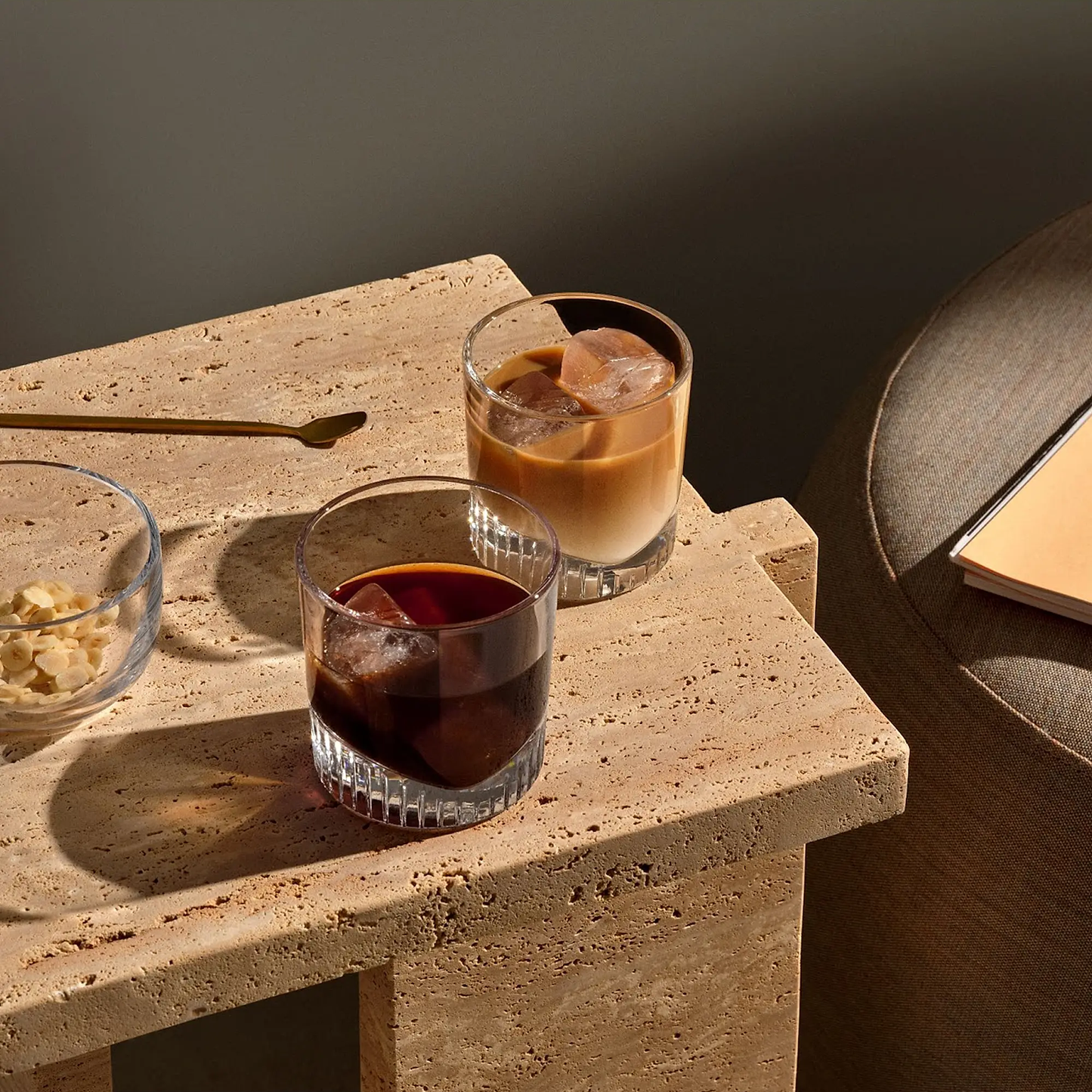 Caldera 4‑Piece Whiskey Glass Set