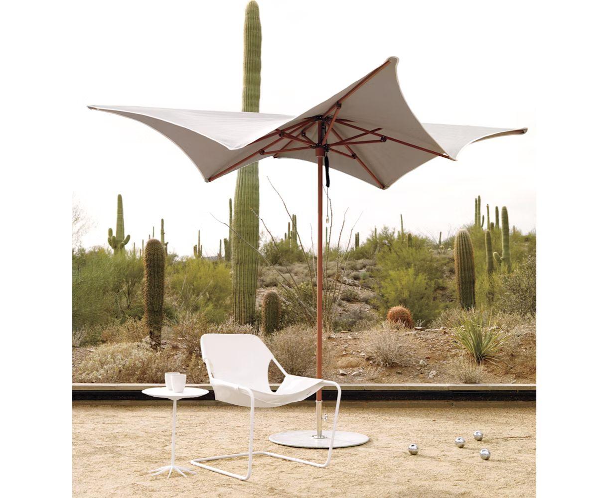 Ocean Master Manta Modern Outdoor Umbrella with Aluminum Frame