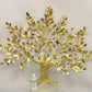 Mid-Century Modern Brass Tree of Life Large Wall Art Sculpture