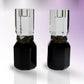 Ambrosià Crystal Candlestick Set – Hand-Cut Candle Holders for Home Décor