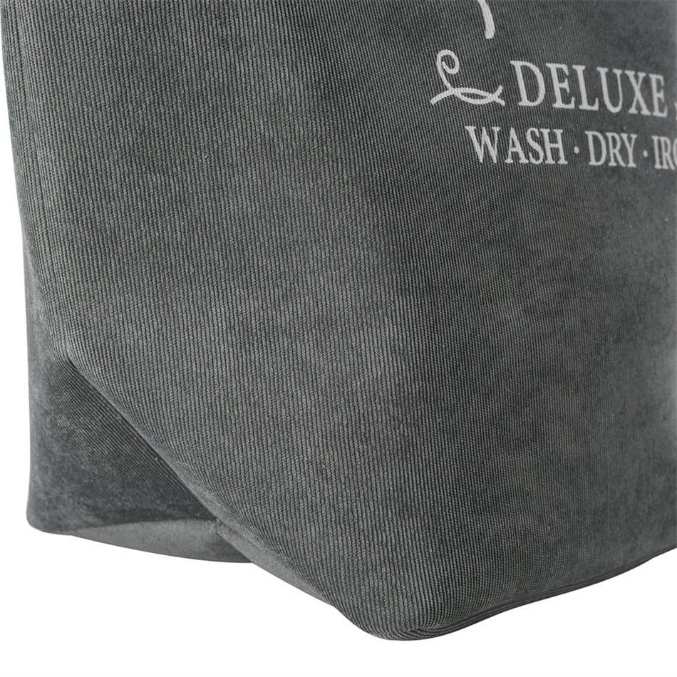 Laundry basket Trio, grey, 35 L, 60x52x28cm