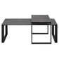 Akatri Nest Table Set – Black Ceramic Top Tables (2 pcs)