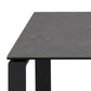 Akatri Nest Table Set – Black Ceramic Top Tables (2 pcs)