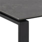 Akatri Nest Table Set – Black Ceramic Top Tables (2 pcs)