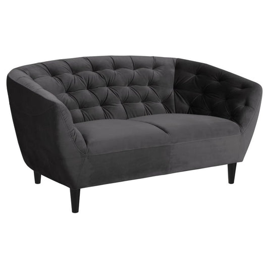 Modern Sofa Aria – Grey, Compact 2-Seater Design, 150×84×78 cm