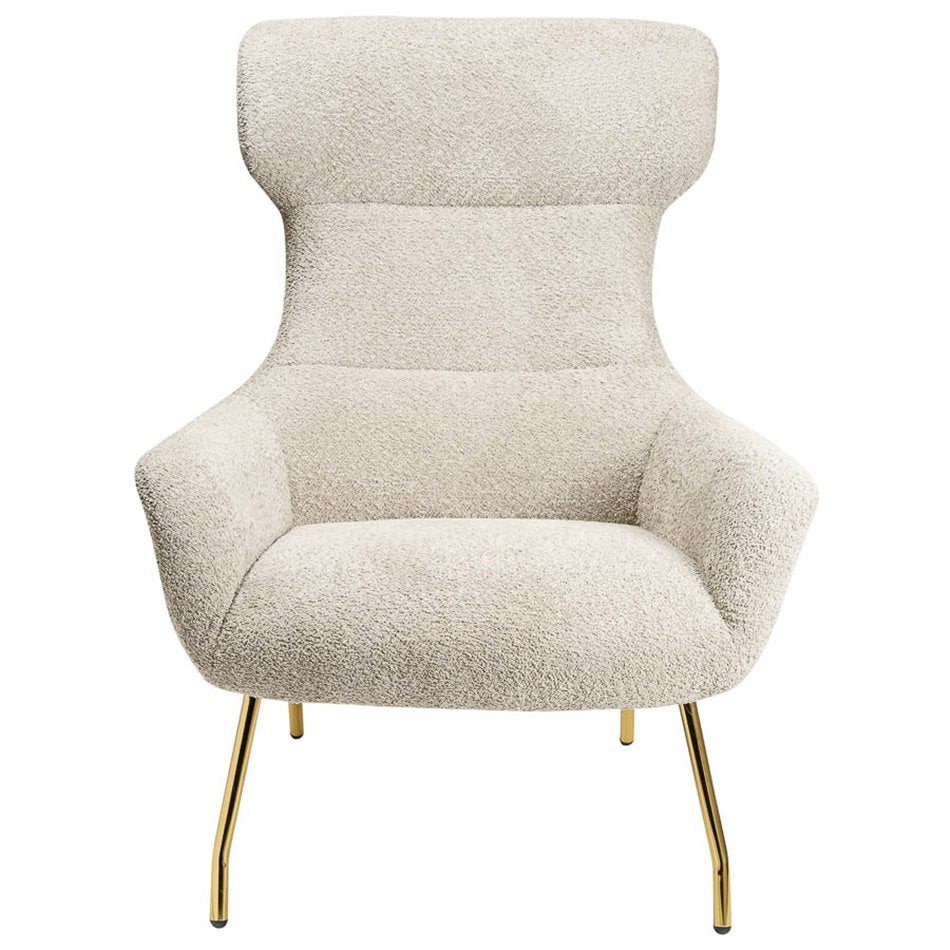Armchair Sanday, taupe, H103x92x82cm, seat height 45cm