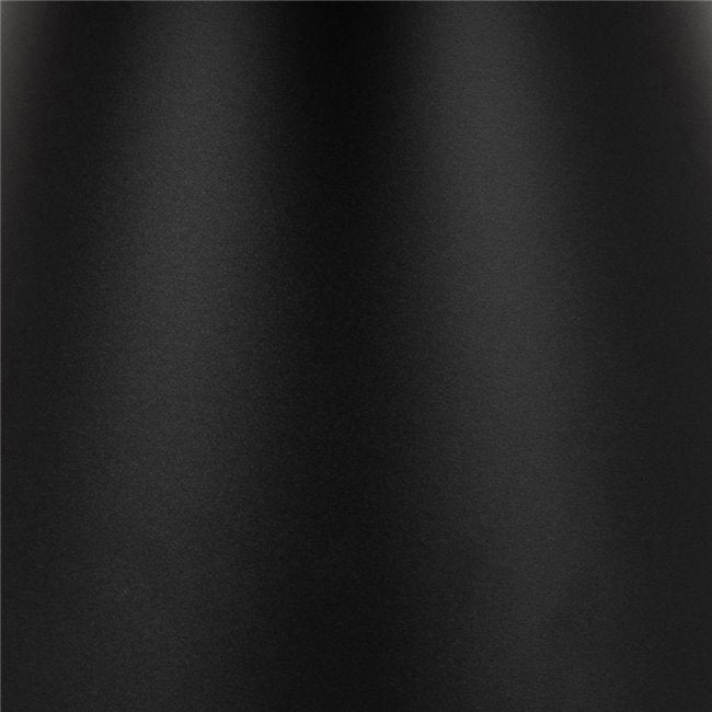 Square Coffee Table – Matt Black Metal & Glass