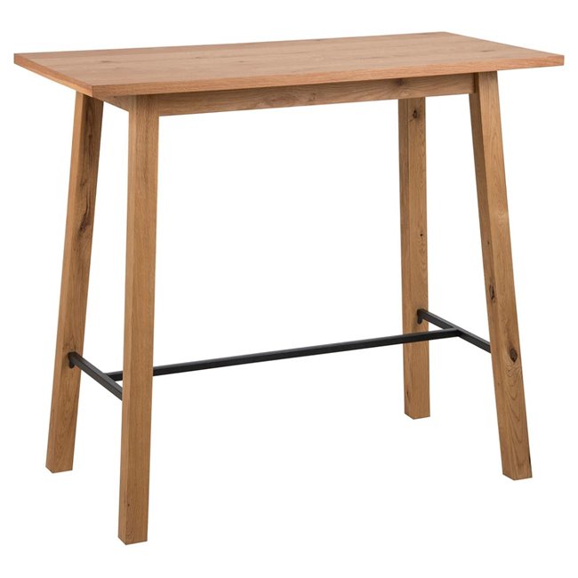 Achara Bar Table – Oak Veneer MDF, 105×117×58 cm