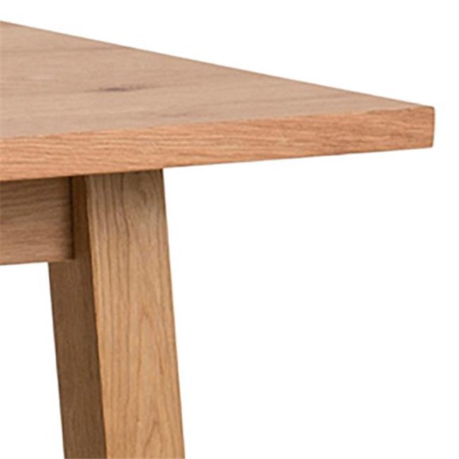 Achara Bar Table – Oak Veneer MDF, 105×117×58 cm