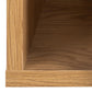 Bedside table Ashlan, oak, MDF H16.5x40x32cm