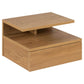 Bedside table Ashlan, oak, MDF, H22.5x35x32cm