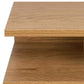 Bedside table Ashlan, oak, MDF, H22.5x35x32cm