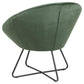 Lounge chair Acent, green, H81x82x71cm, seat high 47cm