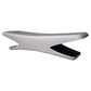 White and black shoe tree on a white background
