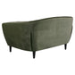 Modern Sofa Aria – Green Fabric, Compact 2-Seater Design, 150×84×78 cm