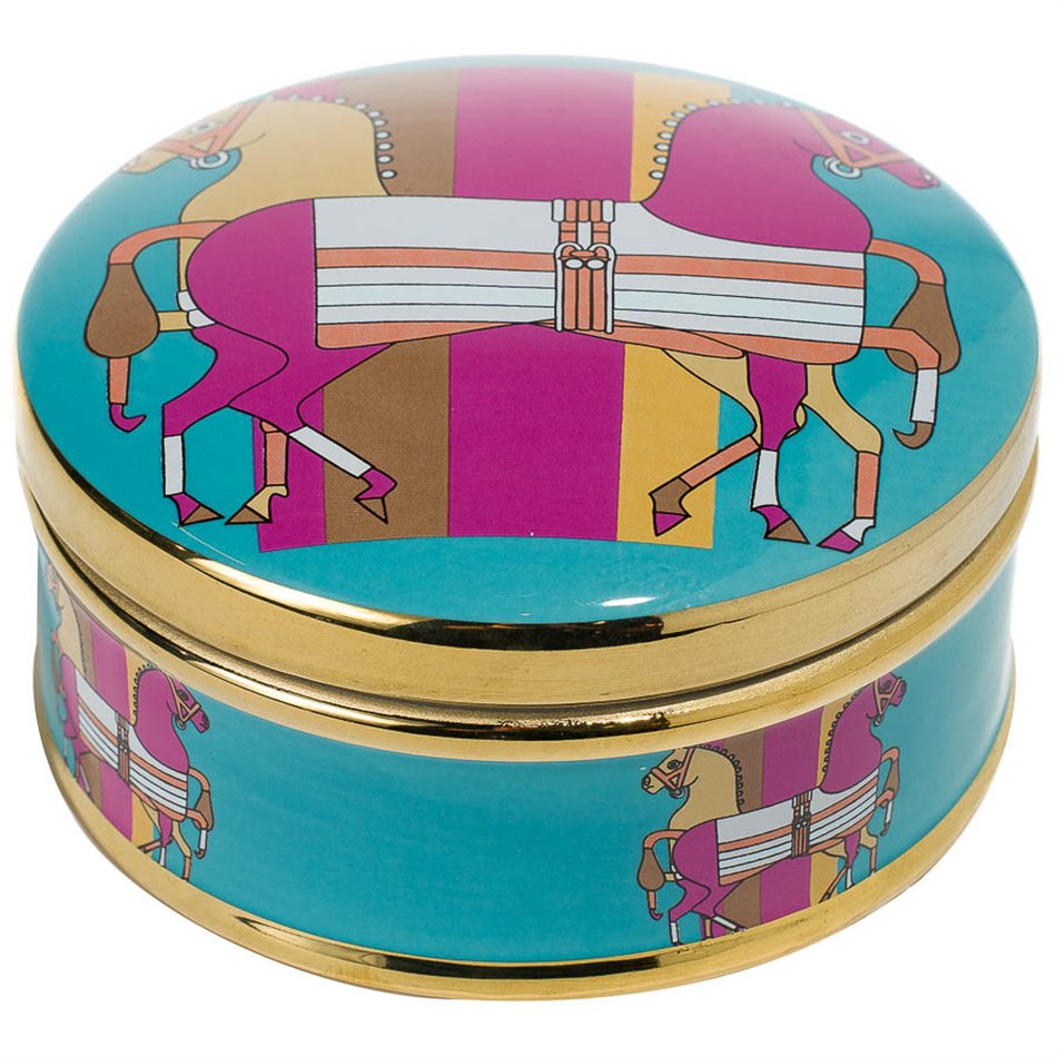 Decorative box Marbourg, 15.3x15.3x9.2（8.5）cm