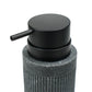Soap dispenser Ardoise Onyx, H17.4cm, D7cm