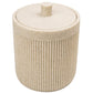 COTTON POT LIN ONYX, H12cm, D9,9cm