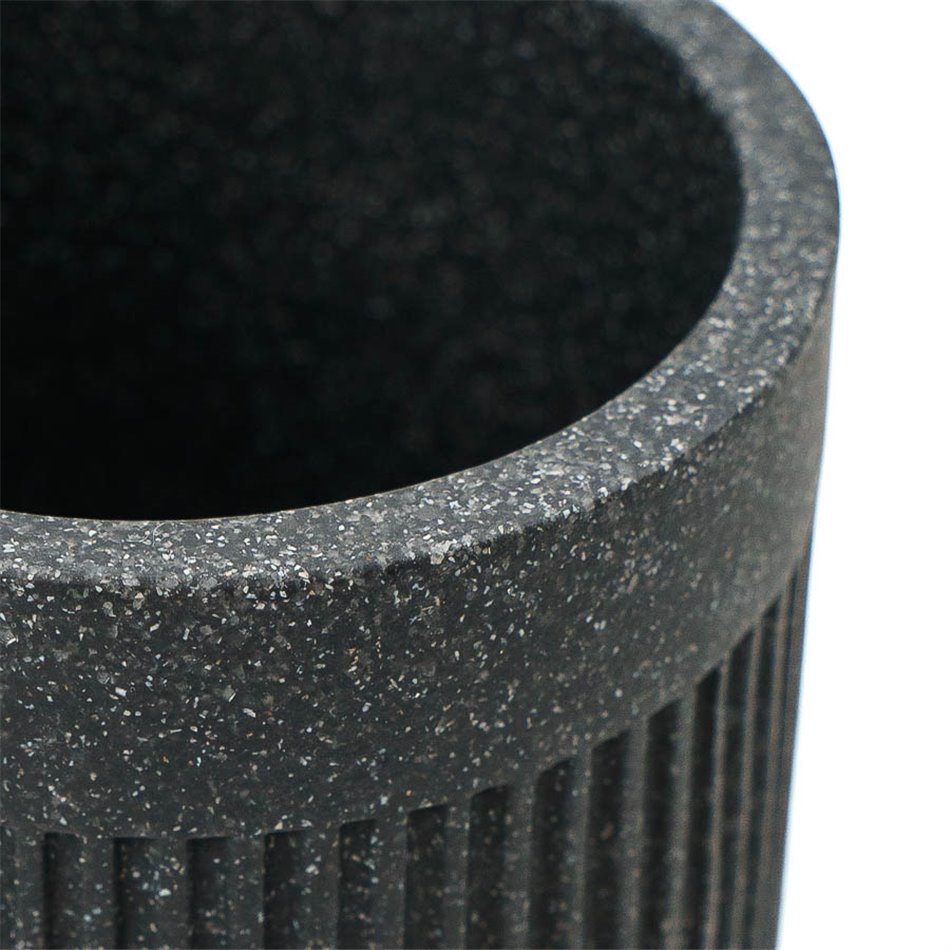 TUMBLER ARDOISE ONYX, H10,7cm, D7cm