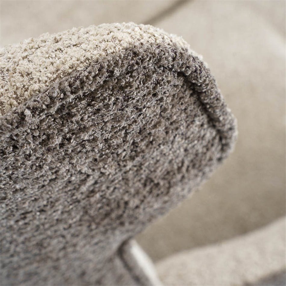 Armchair Dandy SK, taupe/brown, H91x125x75cm, seat height 40cm