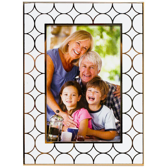 Photo frame Maldony, gold color, steel, 10x15cm