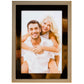 Photo frame Mallo GL, gold color, steel, 10x15cm
