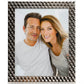 Photo frame Mandello, nickel (silver tone) steel, 20x25cm