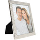 Photo frame Mandello, nickel (silver tone) steel, 20x25cm