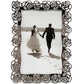 Photo frame Mandilly, nickel (silver tone) steel
