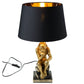 Decorative table lamp Monkey reading, H50.5cm, D31cm, E27 40W(MAX)