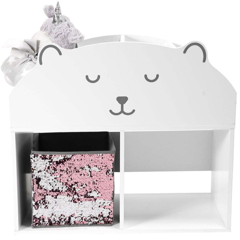 Bookshelf Teddy Bear, H64x56x30cm