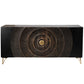 Sideboard Bailey 3D, mango wood, H75x38x160cm