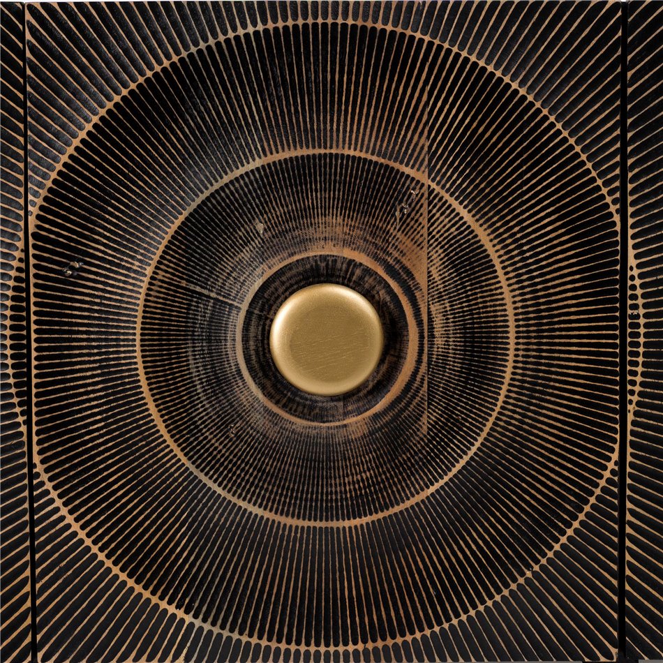 Sideboard Bailey 3D, mango wood, H75x38x160cm