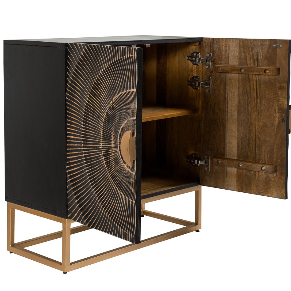 Sideboard Bailey, mango wood, H76x36x71cm