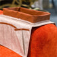 Beige-Brown Armrest Organizer – 22 × 32 × 18 cm