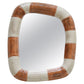 Echoe Mirror in Terracotta Cast Stone Frame