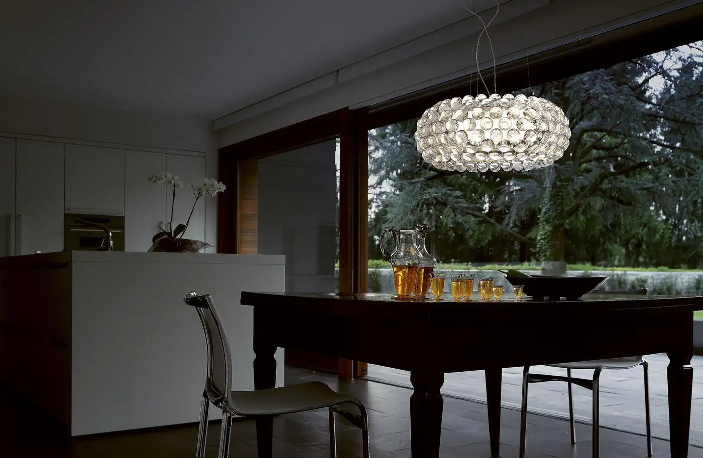Medium LED Caboche Pendant
