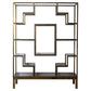 Mid-Century Italian Brass & Smoked Glass Étagère – 1970s