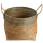 Basket Barllo L, seagrass, D42xH32cm