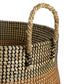 Basket Barllo L, seagrass, D42xH32cm